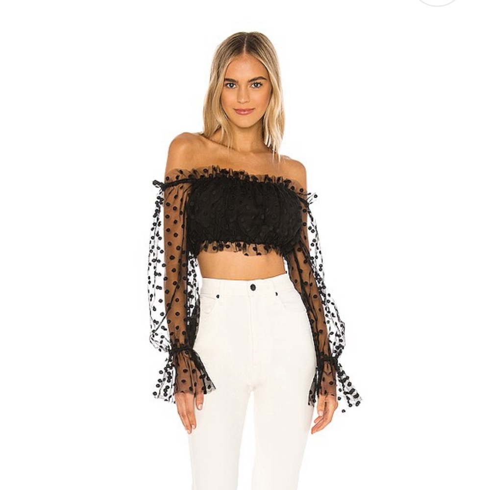 Majorelle Baby Bye Bye Top Sz S NWT